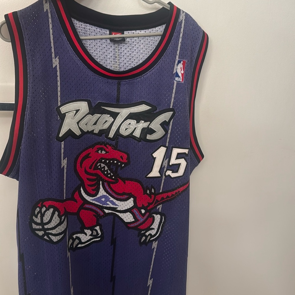 Toronto Raptors Vince Carter Nike jersey VINTAGE stitched XL